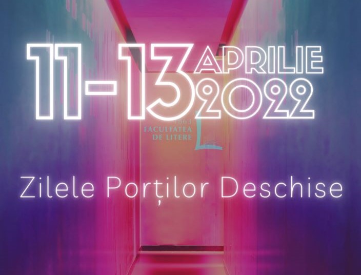 Zilele Porților Deschise la Facultatea de Litere a UB – 11-13 aprilie 2022