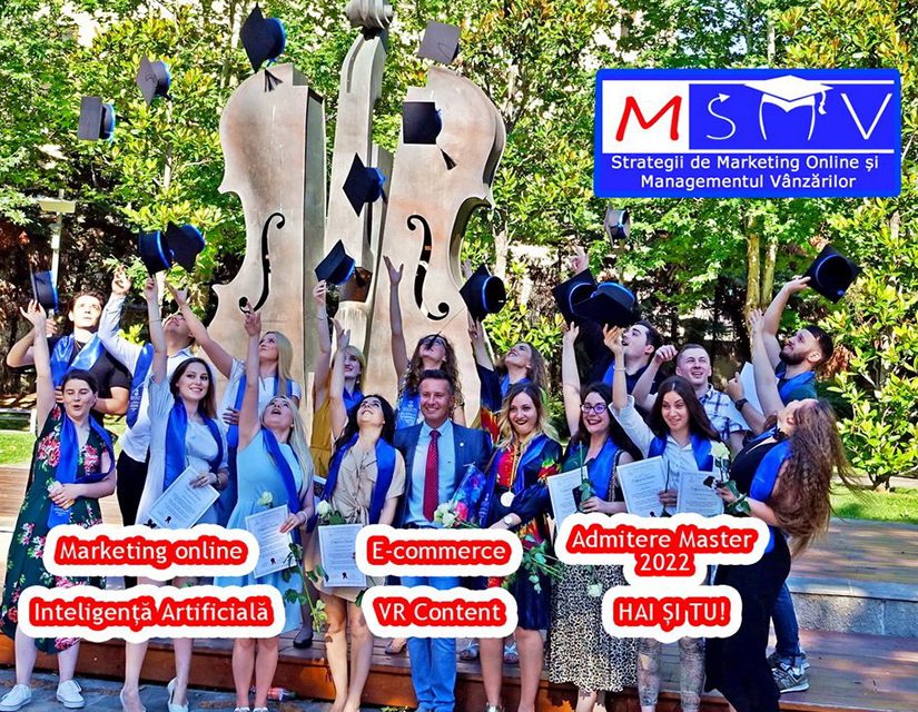 Admiterea 2022 la programul de master „Strategii de marketing online și managementul vânzărilor” (MSMV) de la Facultatea de Administrație și Afaceri a UB