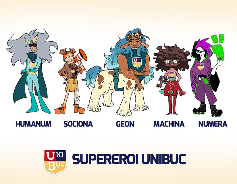Universitatea din București își anunță galeria de Supereroi