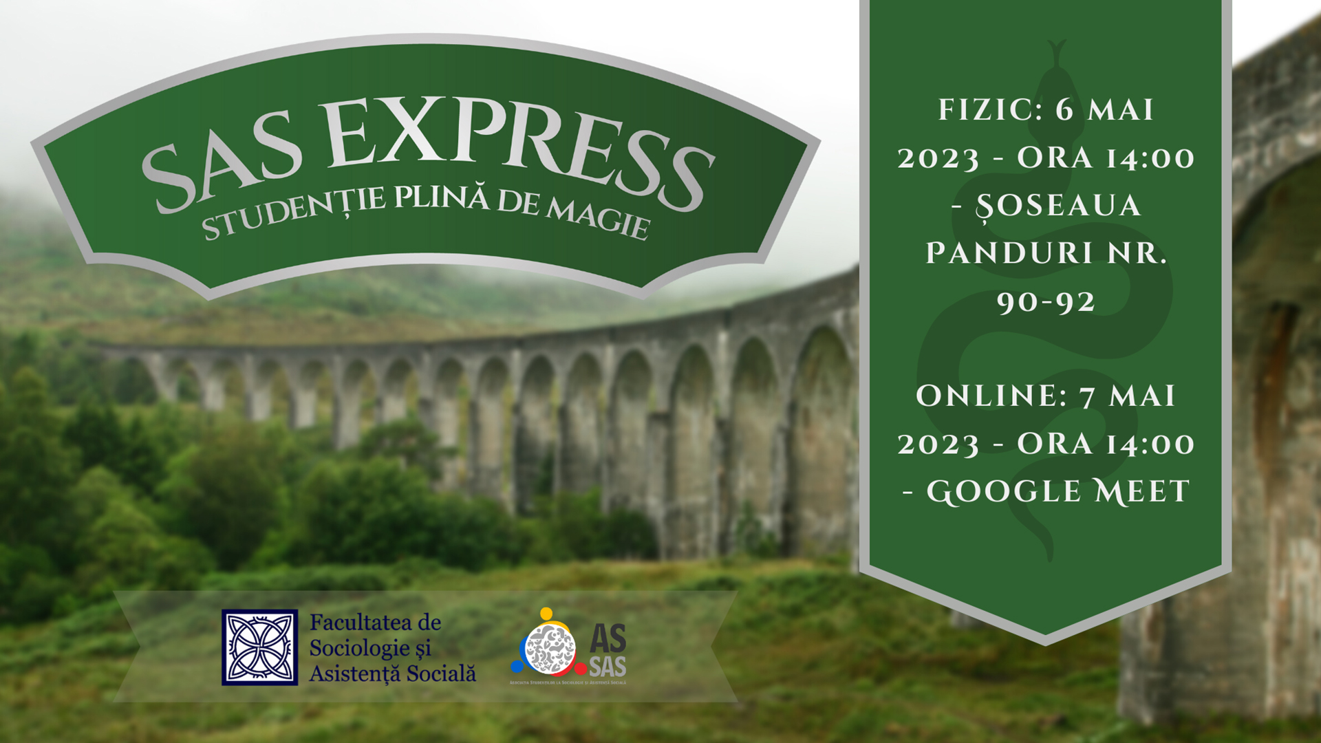 imagine afiș eveniment SAS Express