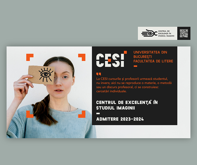 Centrul de Excelență în Studiul Imaginii de la Facultatea de Litere a UB invită absolvenții de licență să se înscrie la programele de masterat