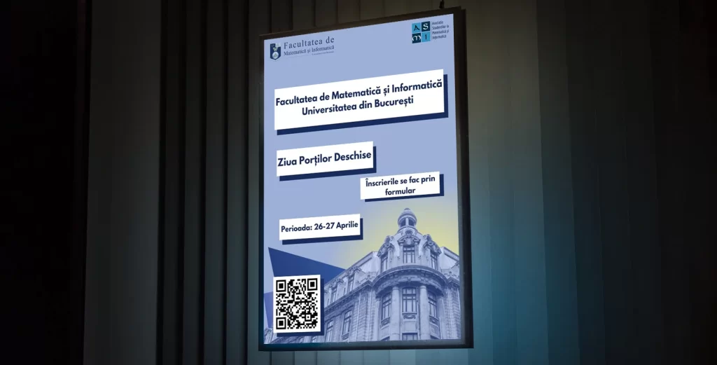 Ești elev? Hai la Ziua Porților Deschise la Facultatea de Matematică și Informatică a UB