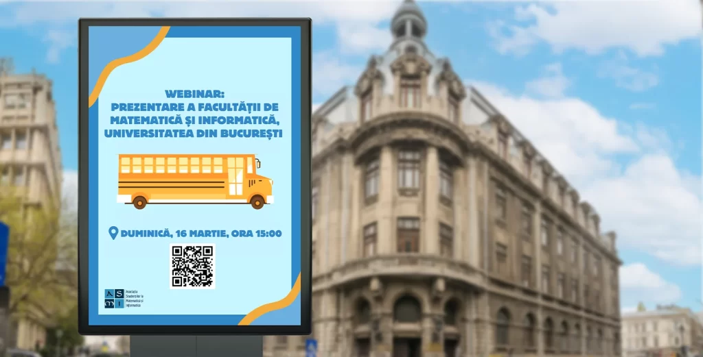 Caravana educațională a Facultății de Matematică și Informatică a UB cucerește online-ul și se transformă în „Caravana online”
