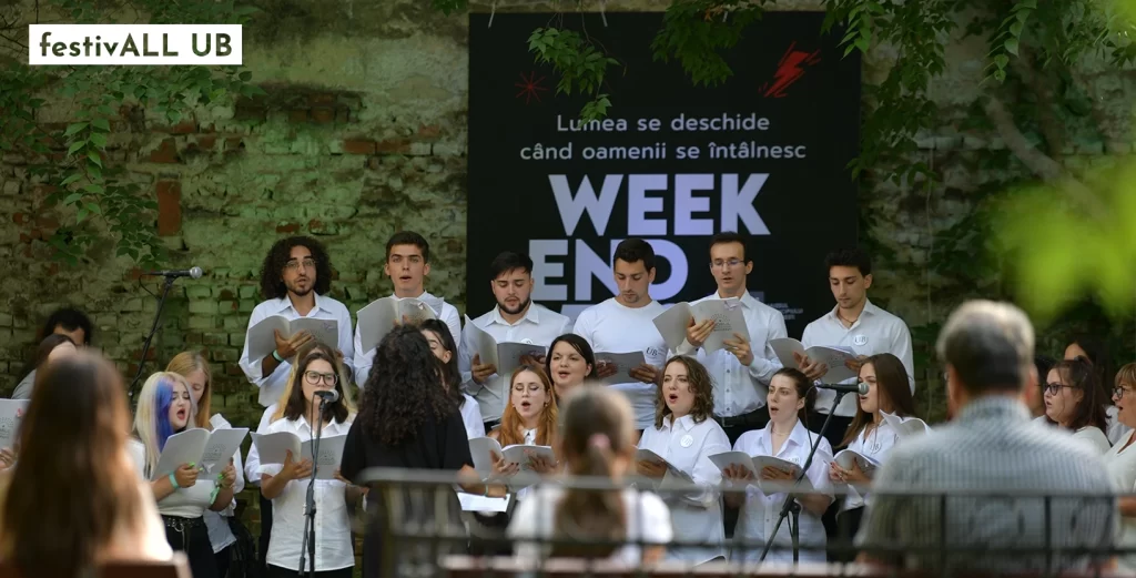 Corul Universității din București îți dă întâlnire la primul festivALL UB pe 10 mai 2025. Ne vedem (și auzim) în Grădina Botanică!