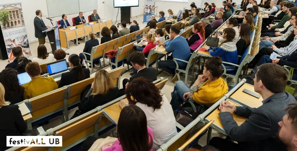 Marcăm Ziua Europei la primul festivALL UB! Ne vedem la AMBASAD’ora, pe 9 mai 2025