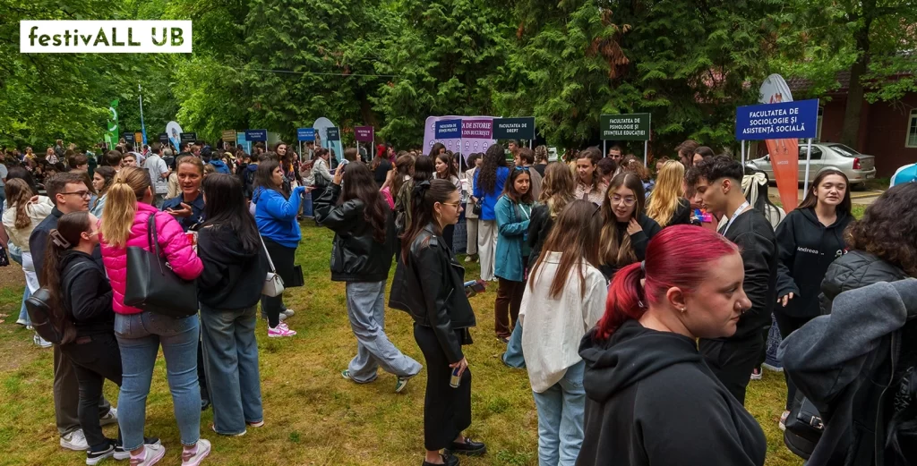 Peste 3.000 de tineri au trecut pragul evenimentelor organizate în cadrul primului festivALL UB